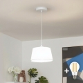 Brilagi - LED-rippvalgusti riputuskaabliga CERIA 1xE27/40W/230V läbimõõt 25 cm valge