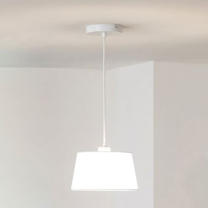 Brilagi - LED-rippvalgusti riputuskaabliga CERIA 1xE27/40W/230V läbimõõt 25 cm valge