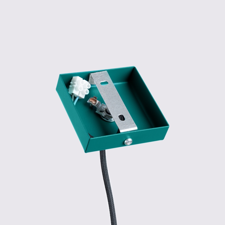 Brilagi - LED-rippvalgusti riputuskaabliga CRESTO 1xGU10/10W/230V türkiissinine