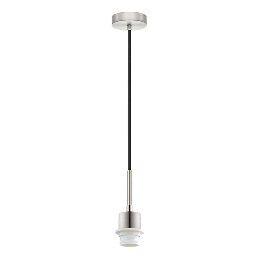 Brilagi - LED-rippvalgusti riputuskaabliga NUBILA 1xE27/60W/230V läbimõõt 14 cm must/antratsiit