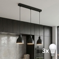 BRILAGI - LED-rippvalgusti riputuskaabliga RIDDY 3xE27/60W/230V must