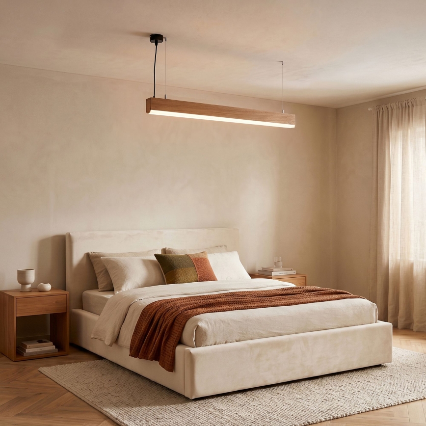 BRILAGI - LED riputuslühter kaablil GARDALINE LED/100W/230V 120 cm tamm