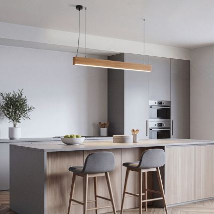 BRILAGI - LED riputuslühter kaablil GARDALINE LED/100W/230V 120 cm tamm