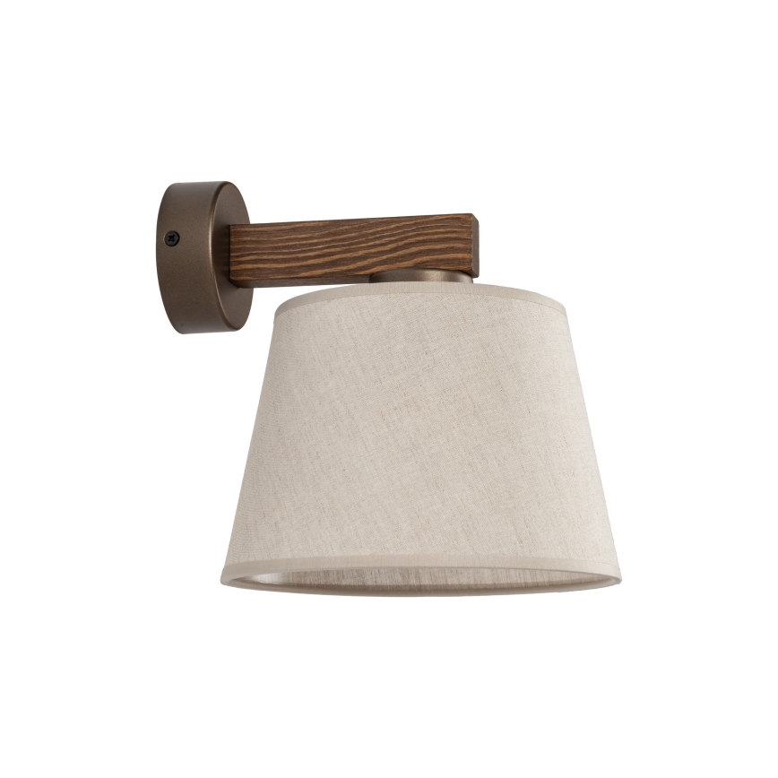 BRILAGI - LED seinalamp LATTE 1xE27/15W/230V mänd/beež
