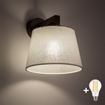 BRILAGI - LED seinalamp LATTE 1xE27/15W/230V mänd/valge