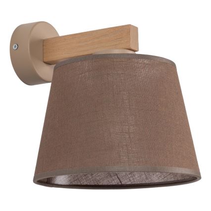 BRILAGI - LED Seinalamp LATTE SABIA 1xE27/15W/230V mänd/pruun