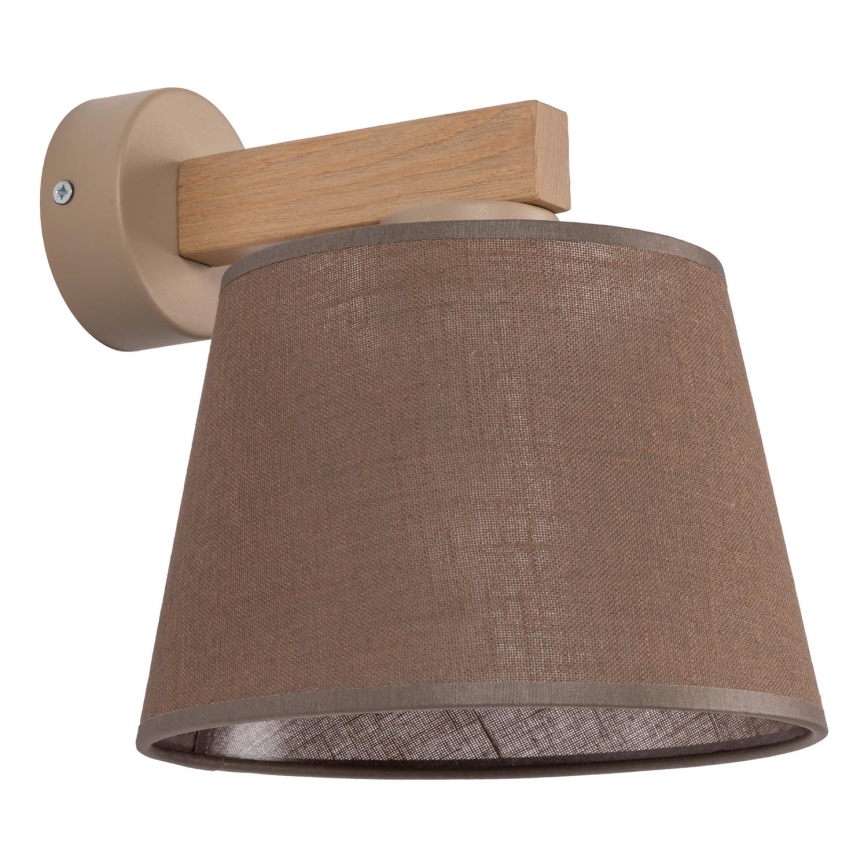 BRILAGI - LED Seinalamp LATTE SABIA 1xE27/15W/230V mänd/pruun