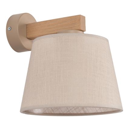 BRILAGI - LED seinalamp LATTE SABIA 1xE27/15W/230V männipuit/beež