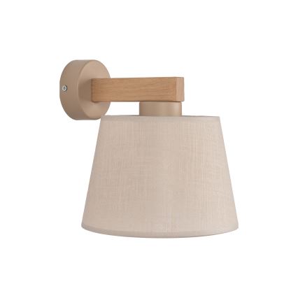 BRILAGI - LED seinalamp LATTE SABIA 1xE27/15W/230V männipuit/beež