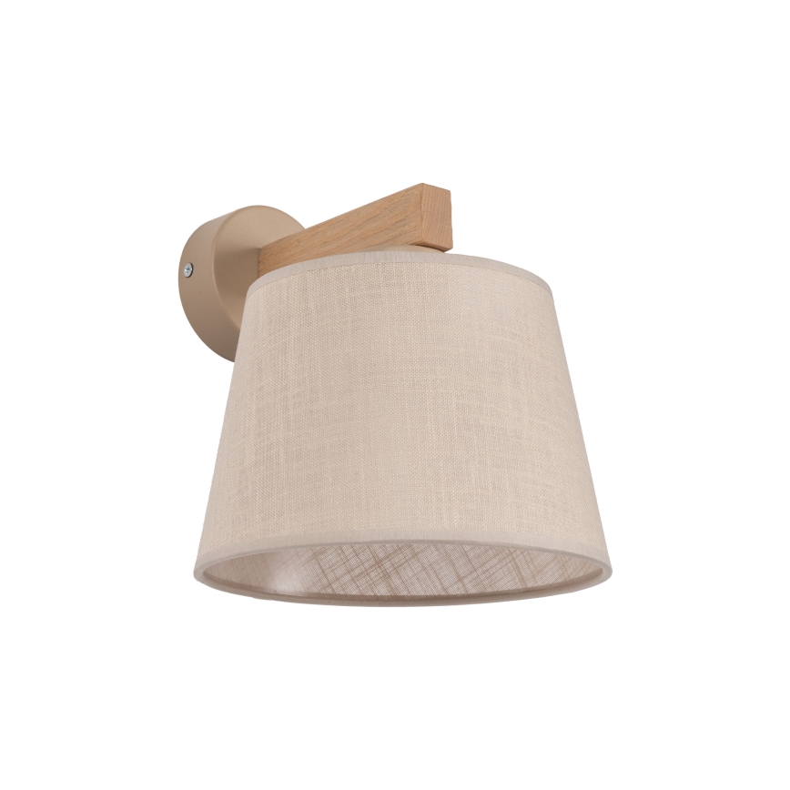 BRILAGI - LED seinalamp LATTE SABIA 1xE27/15W/230V männipuit/beež