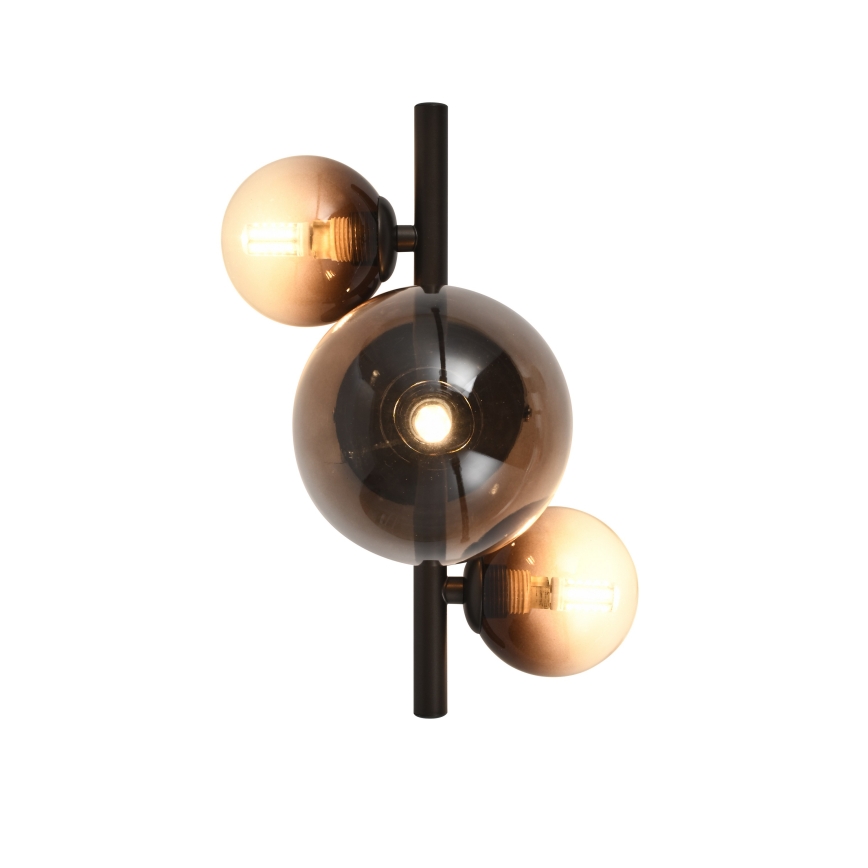 Brilagi - LED seinalamp MILLA 3xG9/3W/230V pruun/suitsune pruun