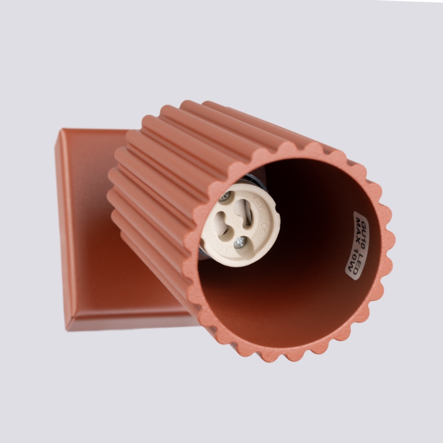 Brilagi - LED-seinale kinnitatav spottvalgusti CRESTO 1xGU10/10W/230V punane