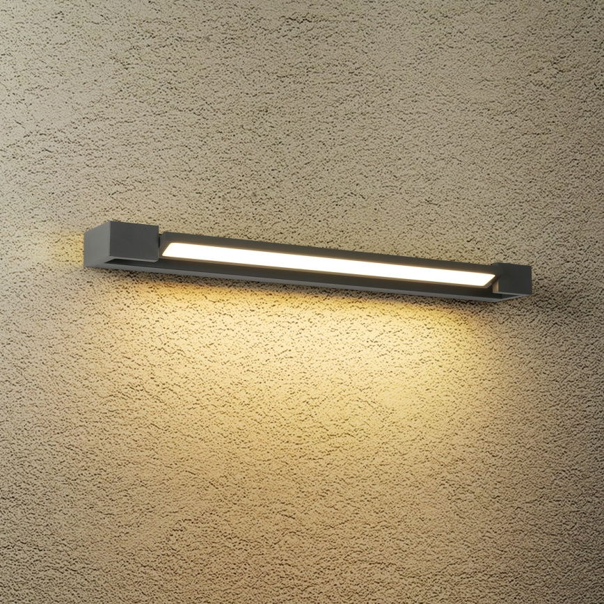 Brilagi - LED välisseinavalgusti AQUA LINE LED/18W/230V 60 cm IP44 antratsiit CRI 90