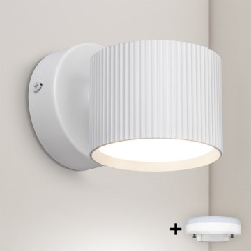 Brilagi - LED Seinale paigaldatav suunav valgusti STRIPY 1xGX53/15W/230V valge