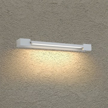 BRILAGI - LED seinale paigaldatav välisvalgusti AQUA LINE LED/12W/230V 45 cm IP44 valge CRI 90