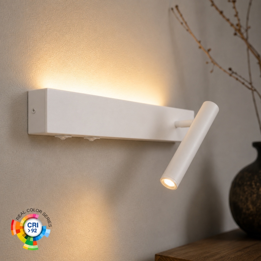 BRILAGI - LED seinapunktvalgusti ARLIX LED/3W/230V + LED/7W valge CRI 90