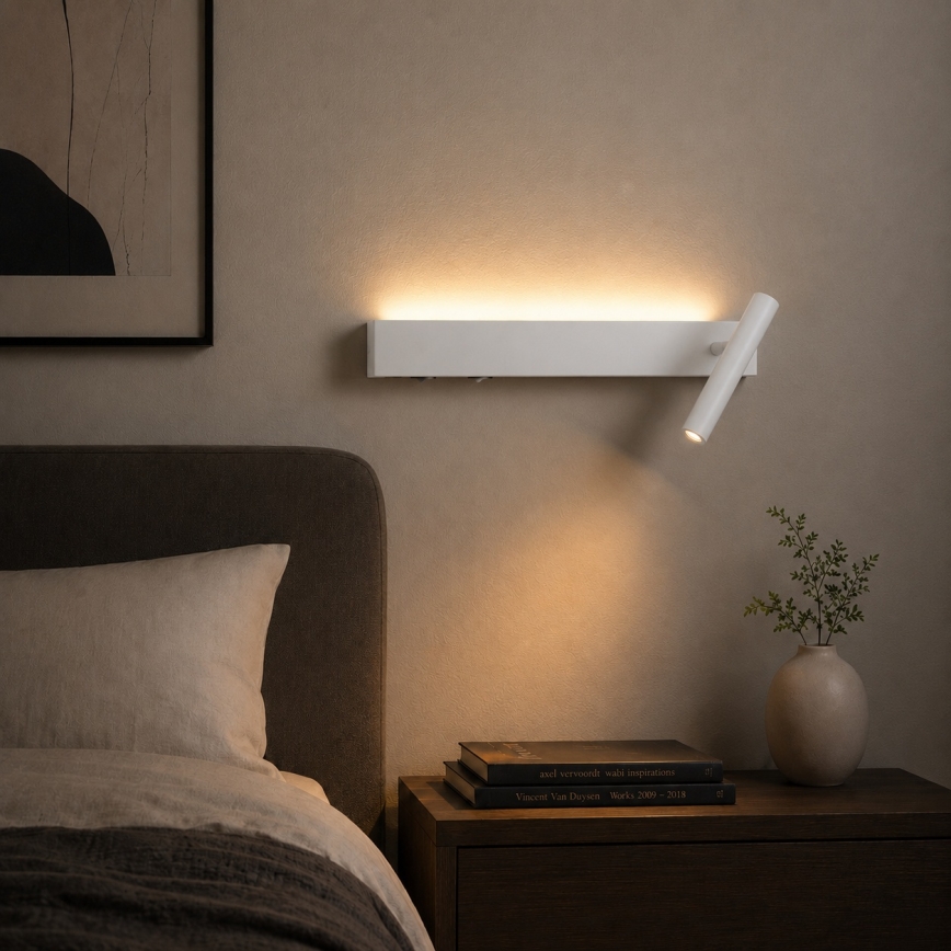 BRILAGI - LED seinapunktvalgusti ARLIX LED/3W/230V + LED/7W valge CRI 90