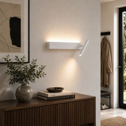 BRILAGI - LED seinapunktvalgusti ARLIX LED/3W/230V + LED/7W valge CRI 90