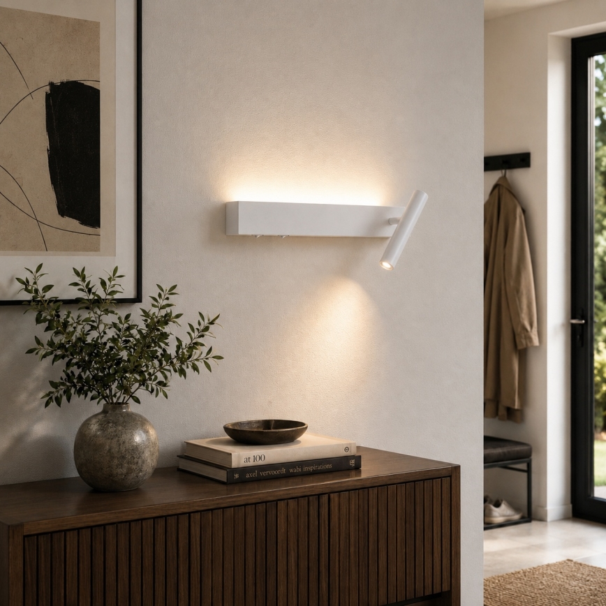 BRILAGI - LED seinapunktvalgusti ARLIX LED/3W/230V + LED/7W valge CRI 90