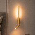 BRILAGI - LED seinapunktvalgusti VIXON LED/3W/230V + LED/5W kuldne CRI 90