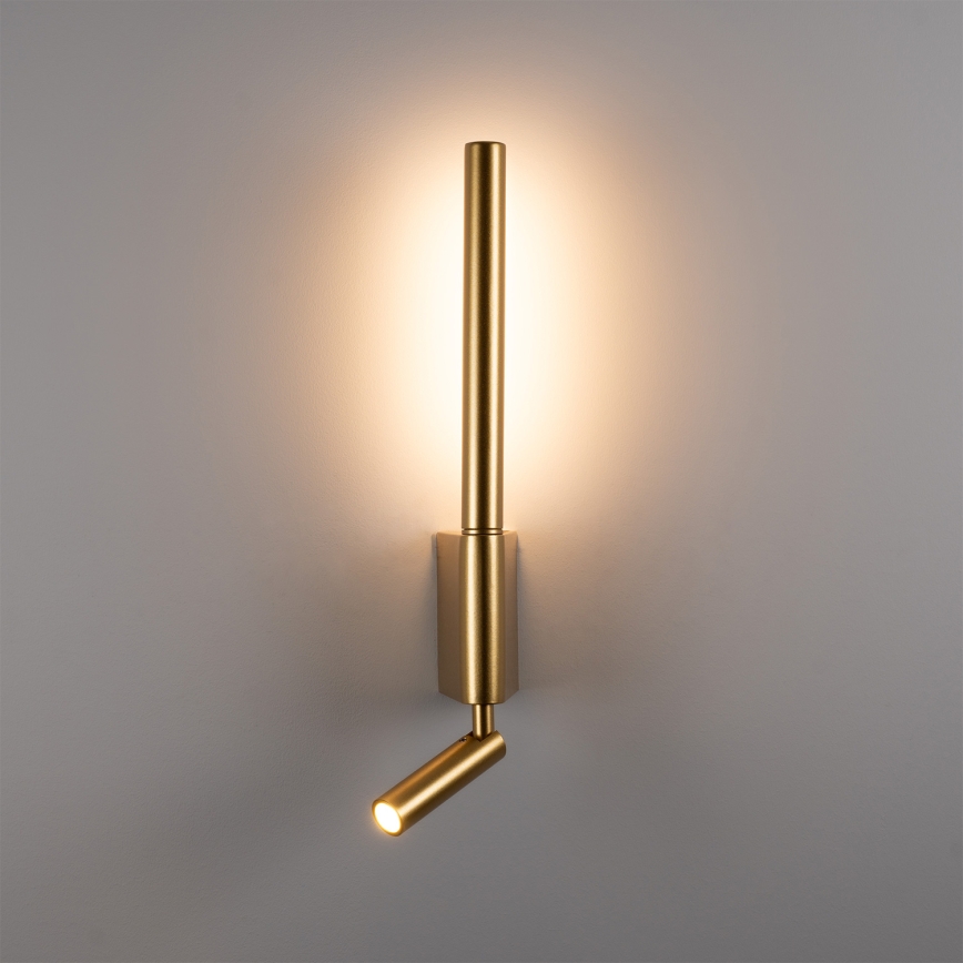 BRILAGI - LED seinapunktvalgusti VIXON LED/3W/230V + LED/5W kuldne CRI 90