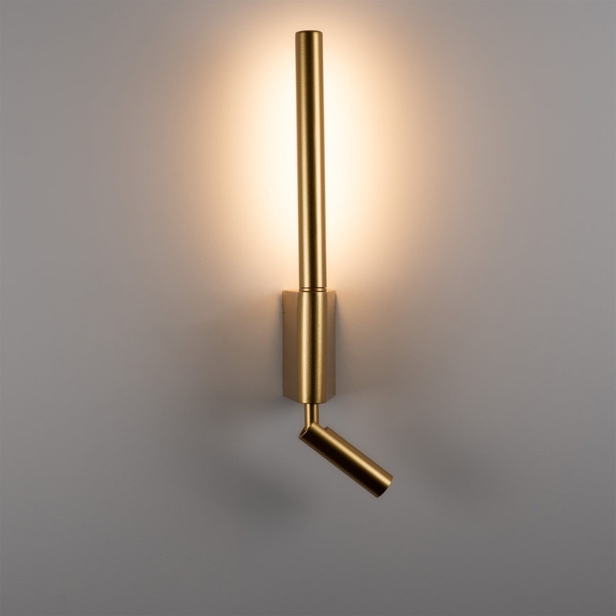 BRILAGI - LED seinapunktvalgusti VIXON LED/3W/230V + LED/5W kuldne CRI 90