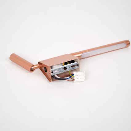 BRILAGI - VIXON LED seinaspott LED/3W/230V + LED/5W, pronks, CRI 90