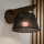 Brilagi - LED  Seinavalgusti ANTHONY 1xE14/40W/230V tamm pähklipuu/must