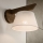 Brilagi - LED  Seinavalgusti ANTHONY 1xE14/40W/230V tamm pähklipuu/valge