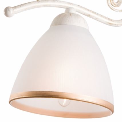 Brilagi - LED-seinavalgusti ANTICO 1xE27/60W/230V valge patina