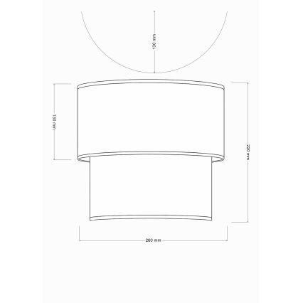 Brilagi - LED-seinavalgusti BOHO ECO 1xE27/10W/230V beež