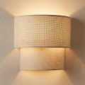 Brilagi - LED seinavalgusti BOHO ECO 1xE27/10W/230V kreemivärvi