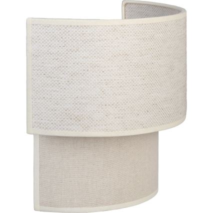 Brilagi - LED seinavalgusti BOHO ECO 1xE27/10W/230V kreemivärvi