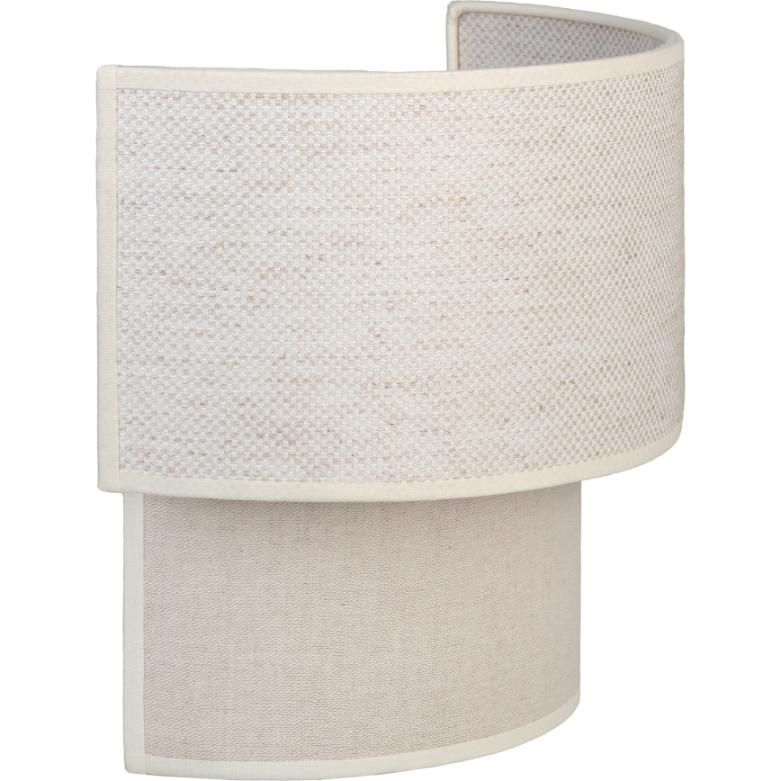 Brilagi - LED seinavalgusti BOHO ECO 1xE27/10W/230V kreemivärvi