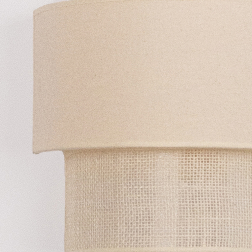 Brilagi - LED seinavalgusti BOHO ECO 1xE27/10W/230V kreemivärvi