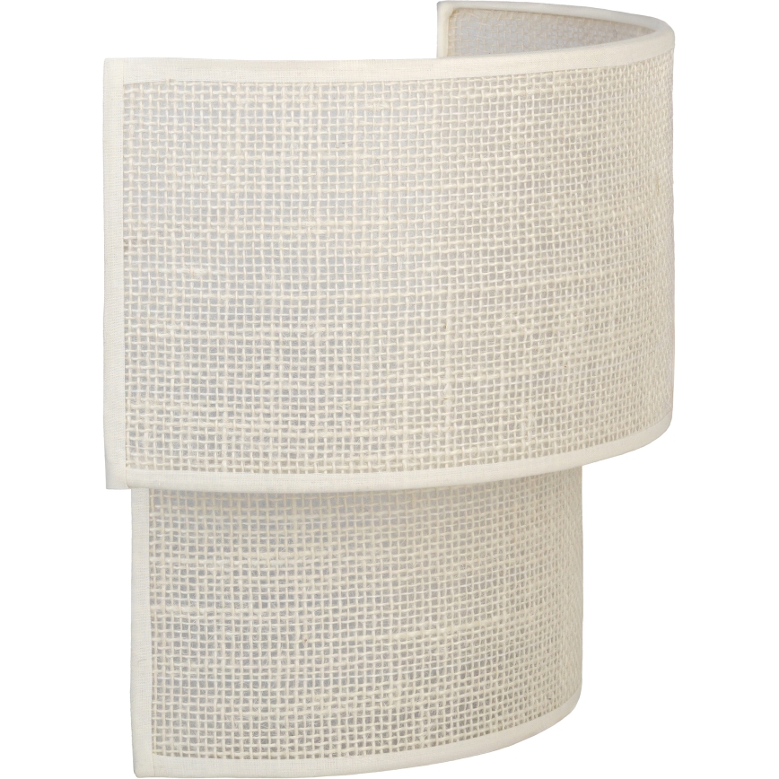 Brilagi - LED seinavalgusti BOHO ECO 1xE27/10W/230V kreemjas