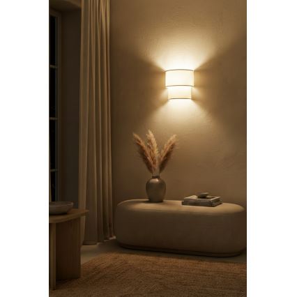 Brilagi - LED seinavalgusti BOHO ECO 1xE27/10W/230V kreemjas