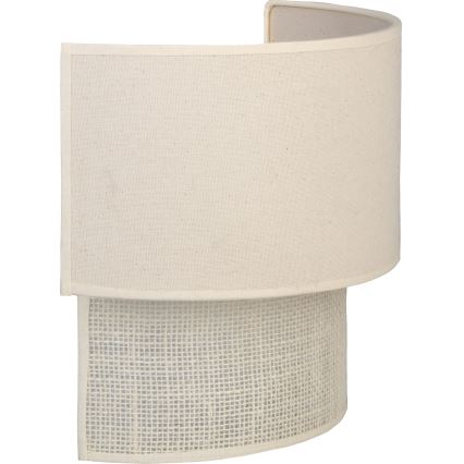 Brilagi - LED-seinavalgusti BOHO ECO 1xE27/10W/230V kreemjas