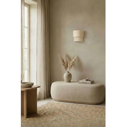 Brilagi - LED-seinavalgusti BOHO ECO 1xE27/10W/230V kreemjas