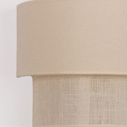 Brilagi - LED-seinavalgusti BOHO ECO 1xE27/10W/230V kreemjas