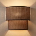 Brilagi - LED-seinavalgusti BOHO ECO 1xE27/10W/230V pruun