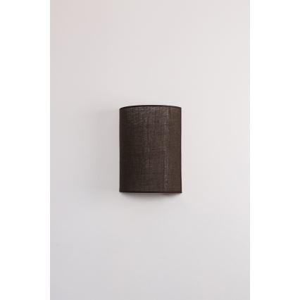 Brilagi - LED seinavalgusti BOHO STYLE 1xE27/15W/230V pruun