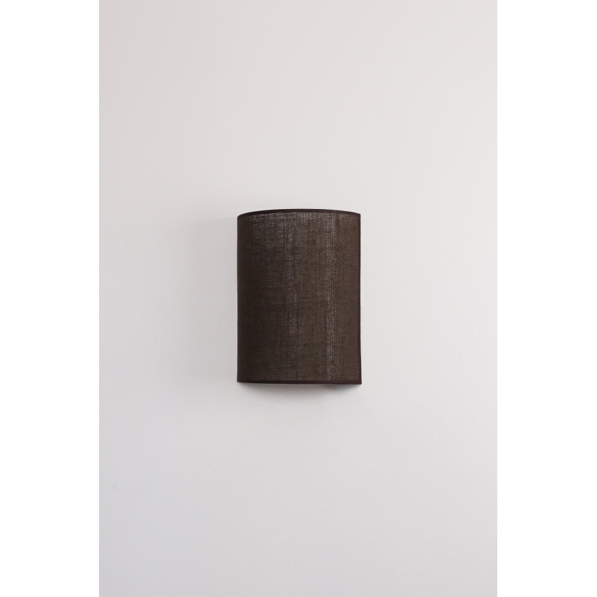 Brilagi - LED seinavalgusti BOHO STYLE 1xE27/15W/230V pruun