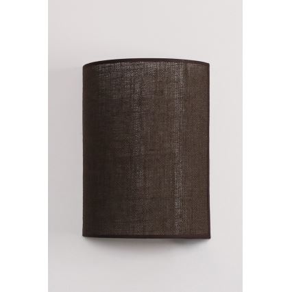 Brilagi - LED seinavalgusti BOHO STYLE 1xE27/15W/230V pruun