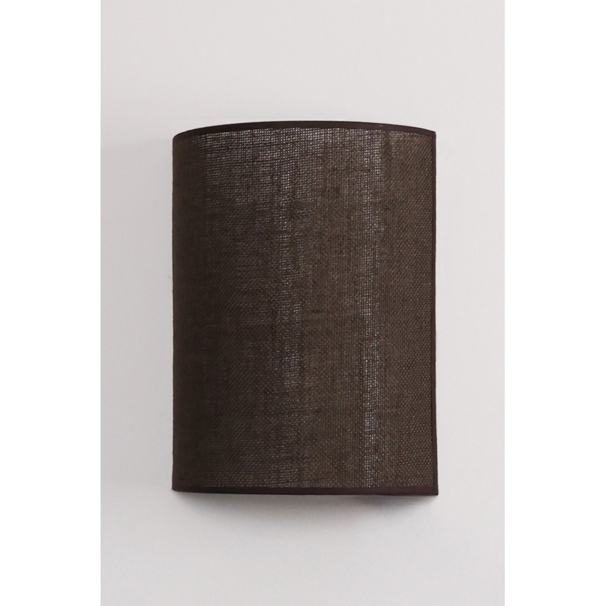 Brilagi - LED seinavalgusti BOHO STYLE 1xE27/15W/230V pruun