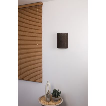 Brilagi - LED seinavalgusti BOHO STYLE 1xE27/15W/230V pruun