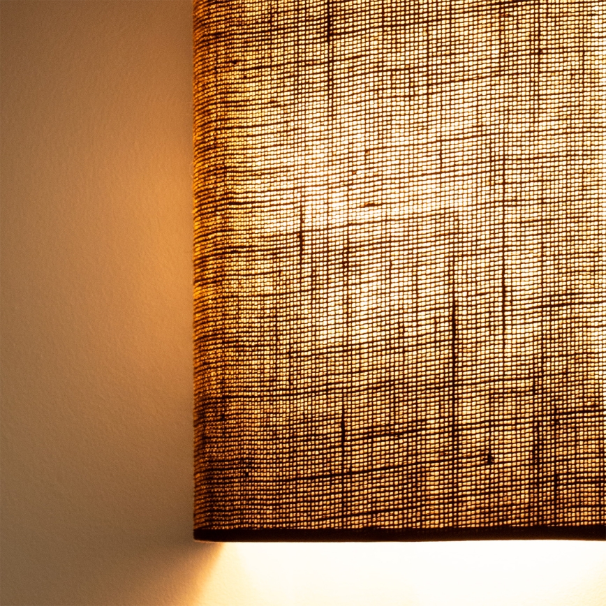 Brilagi - LED seinavalgusti BOHO STYLE 1xE27/15W/230V pruun