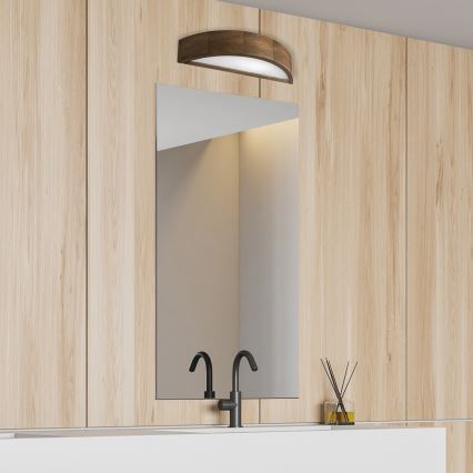 BRILAGI - LED seinavalgusti CARVALHO 1xE27/15W/230V tamm-pähkel