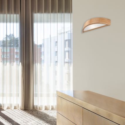Brilagi - LED Seinavalgusti CARVALHO 1xE27/60W/230V tamm