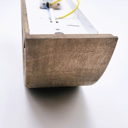 Brilagi - LED Seinavalgusti CARVALHO 1xE27/60W/230V tamm